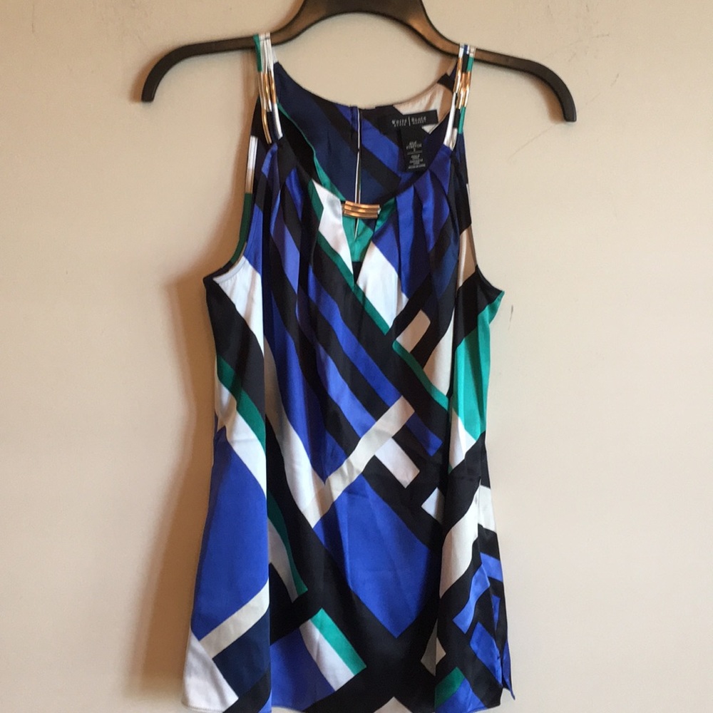 White House Black Market Silk Top